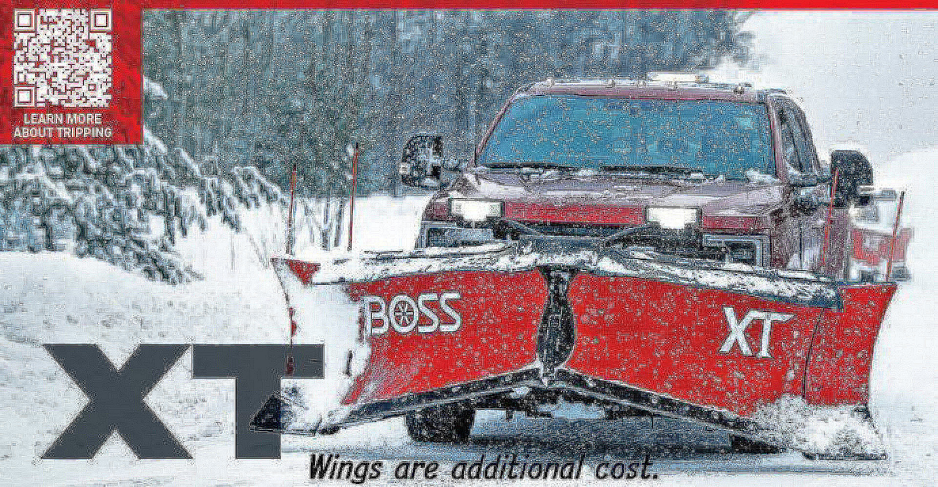 New BOSS Snowplow 9'2" Steel XT V-Plow - Full Trip w/Cold Front Tech