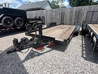 Used 2008 T & B 18' 14K Equipment Trailer
