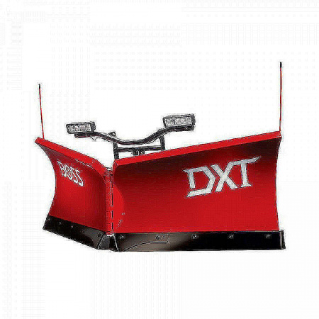 New BOSS Snowplow 8'2  Steel DXT V-Plow - Dual Trip Edge w/Cold Front Tech