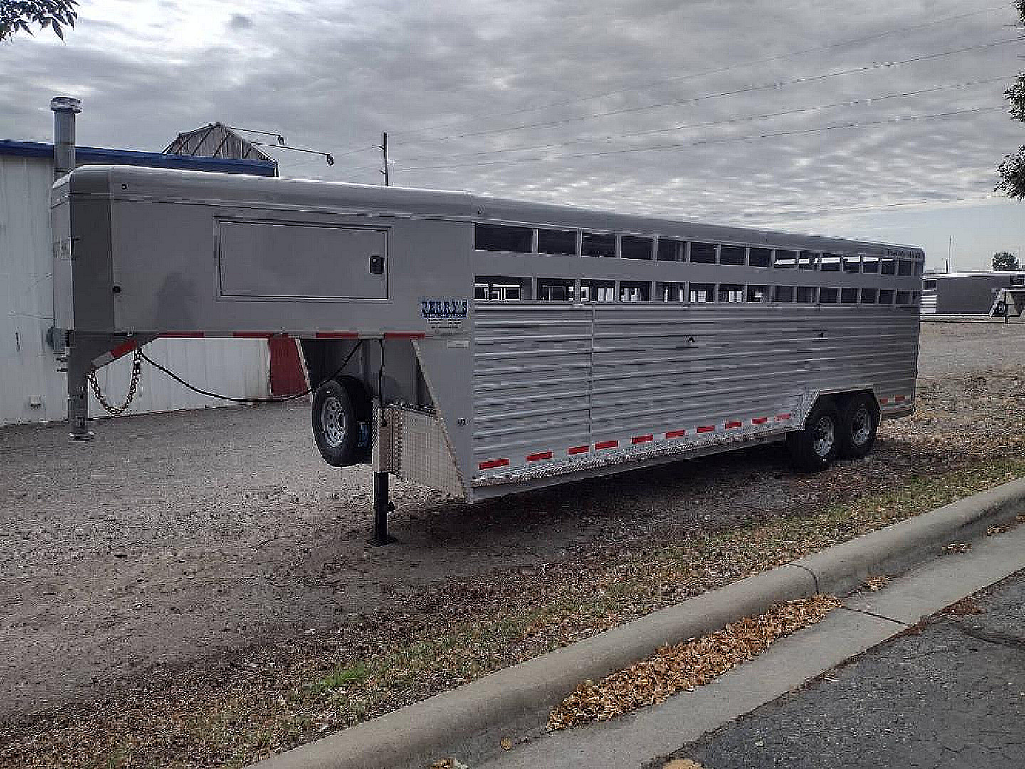 New 2026 Trails West Hotshot 24' Stock Trailer