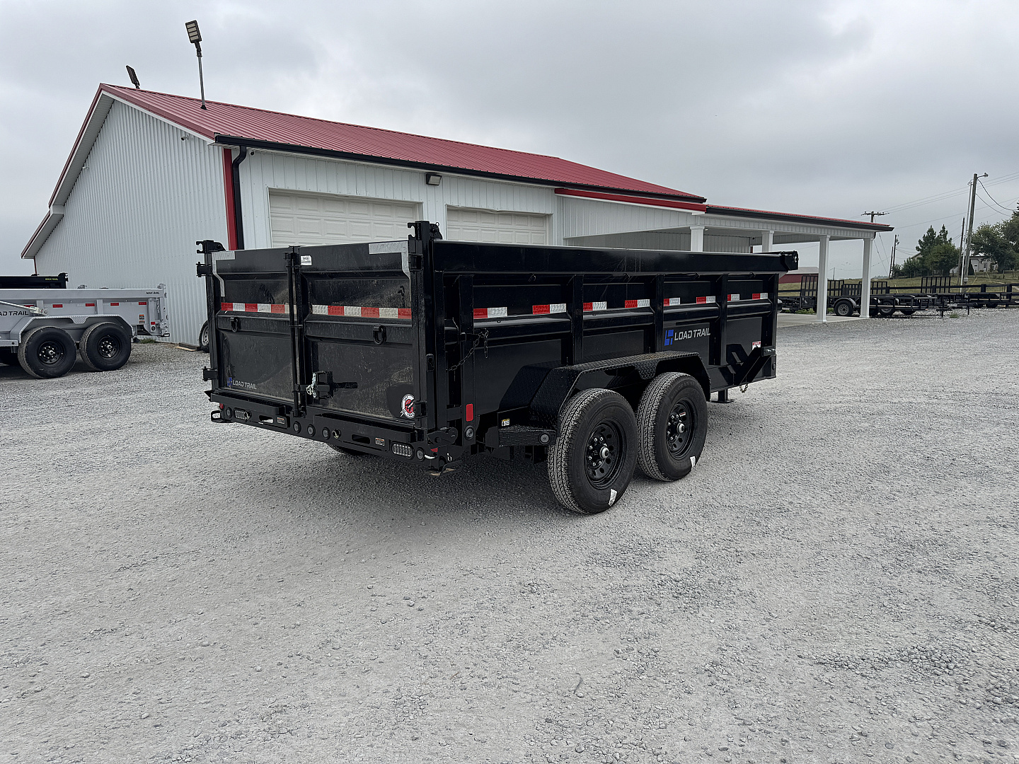 New 2026 Load Trail 83"x14' 14,000# GVWR 3' Side Dump Trailer