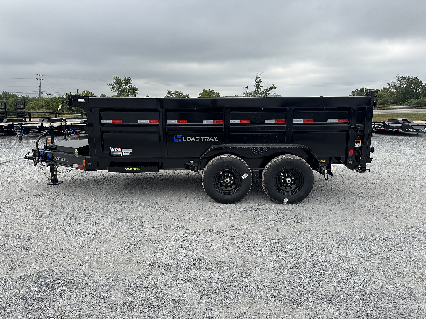 New 2026 Load Trail 83"x14' 14,000# GVWR 3' Side Dump Trailer
