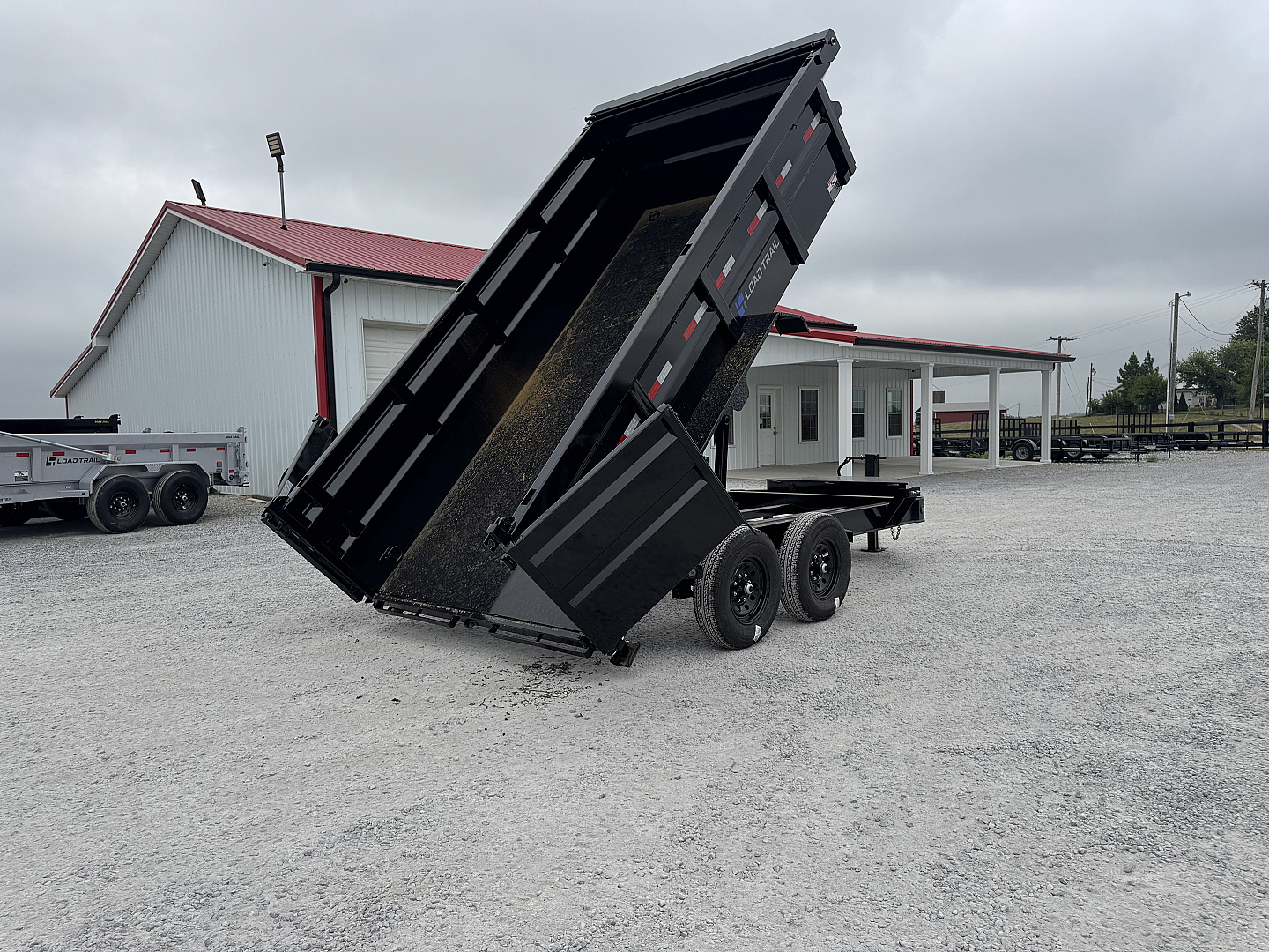 New 2026 Load Trail 83"x14' 14,000# GVWR 3' Side Dump Trailer