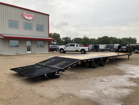 New 2026 PJ 102"x40' GN Low-Pro Air-Ride Flatbed w/ Duals - LD
