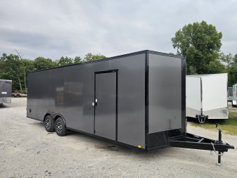 New 2026 Look Trailers 8.5X24 7' INSIDE BLACKOUT CAR HAULER SXS UTV ATV GOLF CART Cargo / Enclosed Trailer