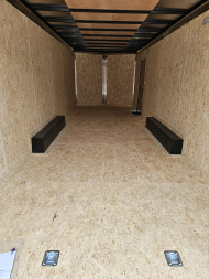 New 2026 Look Trailers 8.5X24 7' INSIDE BLACKOUT CAR HAULER SXS UTV ATV GOLF CART Cargo / Enclosed Trailer
