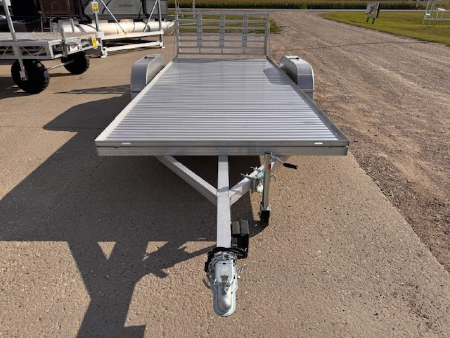 New 2026 78"x16' SLEDBED HEAVY-DUTY ALUMINUM TANDEM UTILITY TRAILER by JB LUND Utility Trailer **FREE TIEDOWN KIT**
