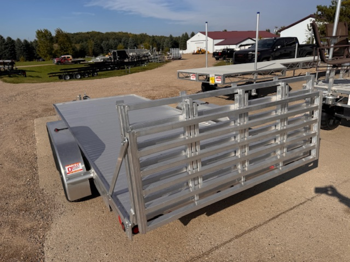 New 2026 78"x16' SLEDBED HEAVY-DUTY ALUMINUM TANDEM UTILITY TRAILER by JB LUND Utility Trailer **FREE TIEDOWN KIT**