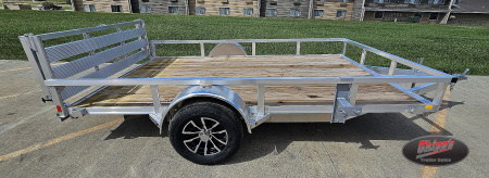 New 2025 H&H Trailers  82x12 Aluminum Rail, 3K Idler Utility Trailer