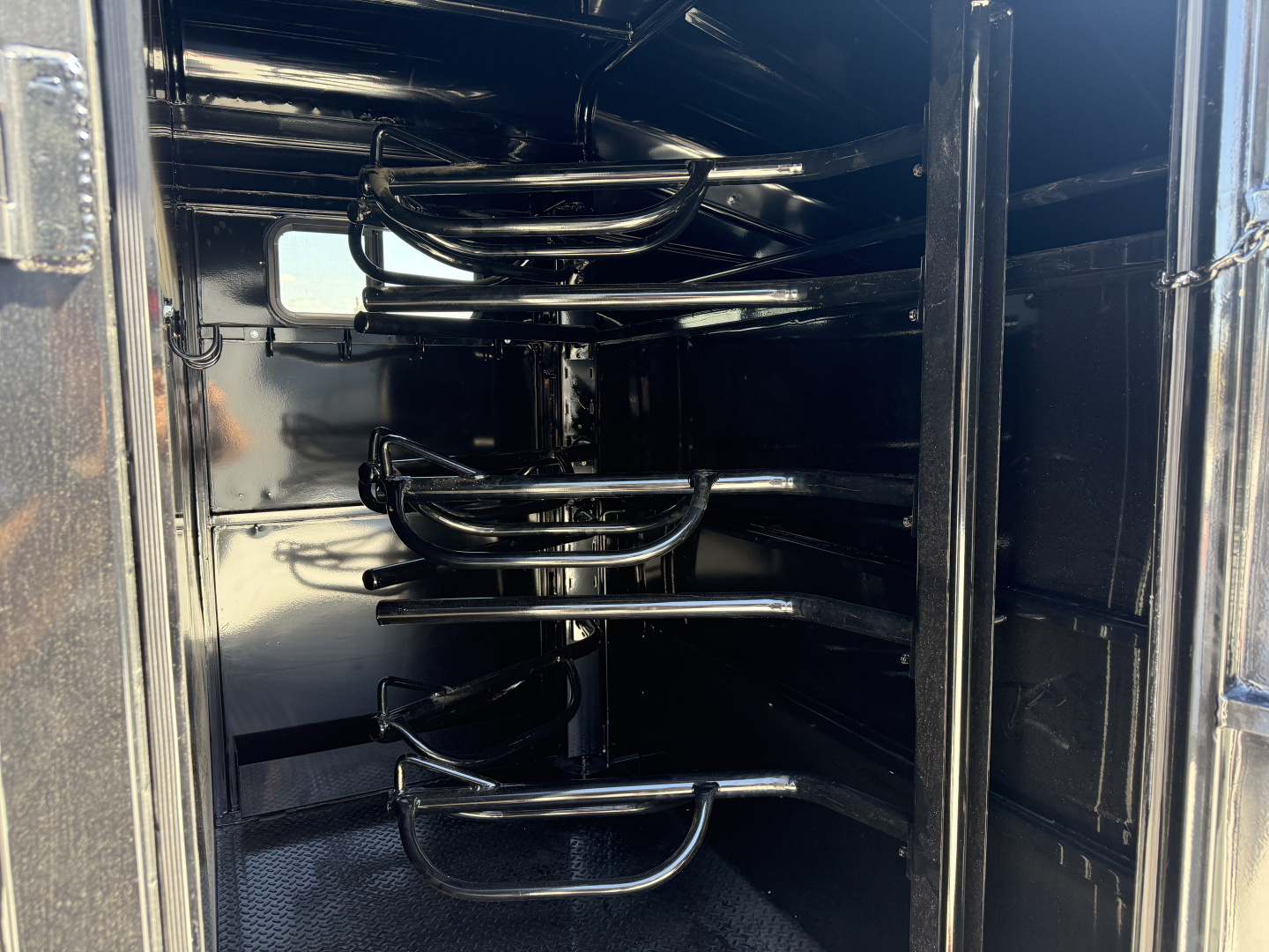 New 2026 Delco 6'8"x28' GN Metal Top Livestock Trailer - MC Cowboy Deluxe