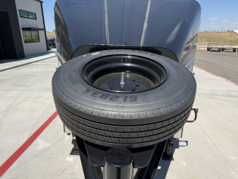 New 2026 Delco 6'8"x28' GN Metal Top Livestock Trailer - MC Cowboy Deluxe