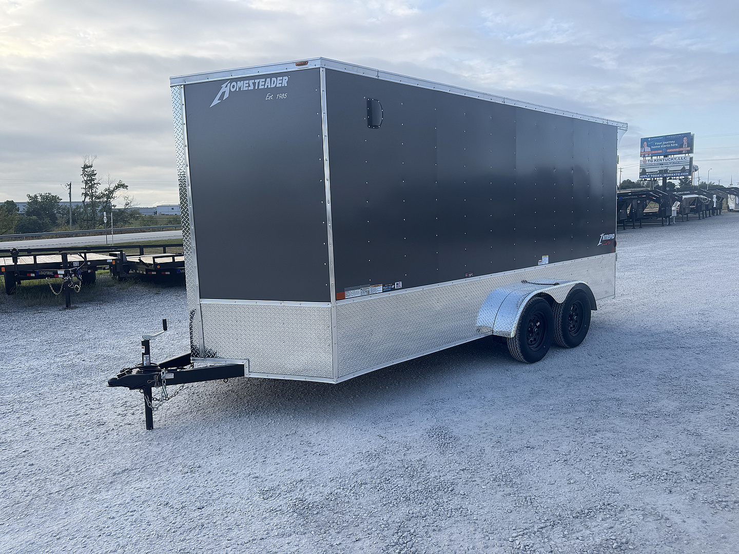 New 2026 Homesteader 716IT OHV Enclosed Trailer