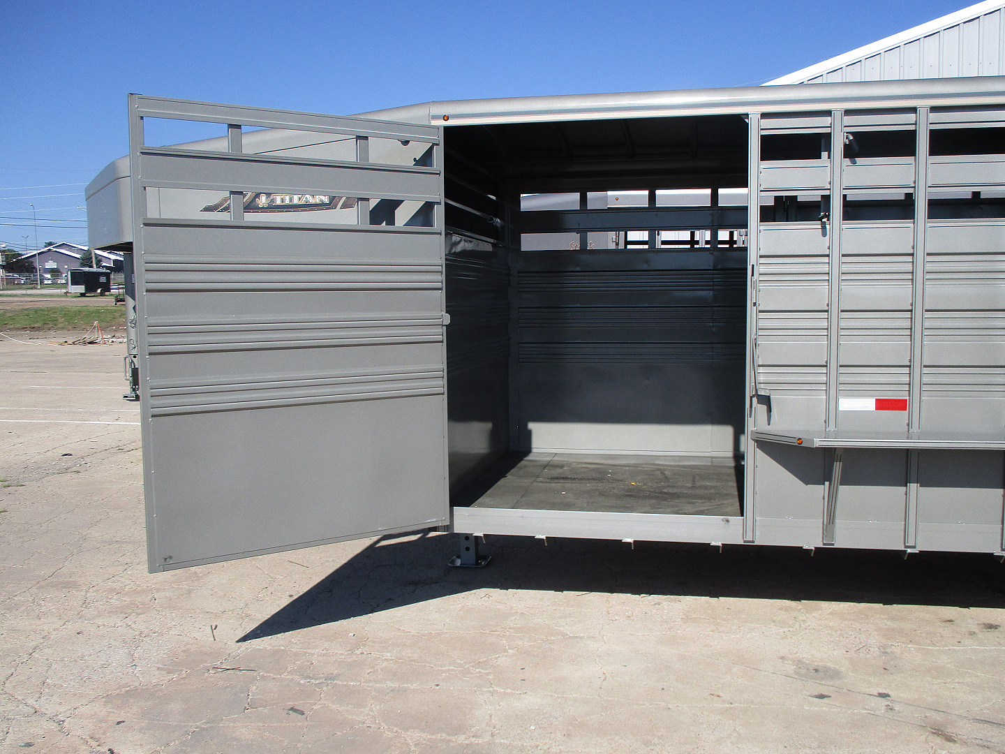 New 2026 Titan Trailer Standard Stock Stock / Stock Combo Trailer 6'8 X 24