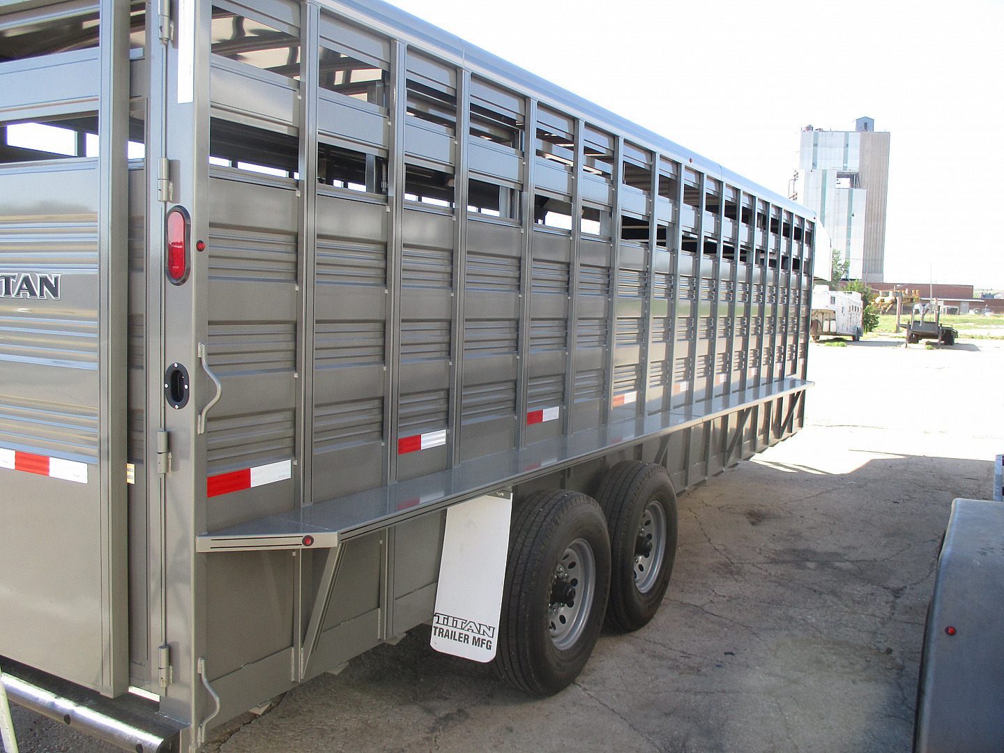 New 2026 Titan Trailer Standard Stock Stock / Stock Combo Trailer 6'8 X 24