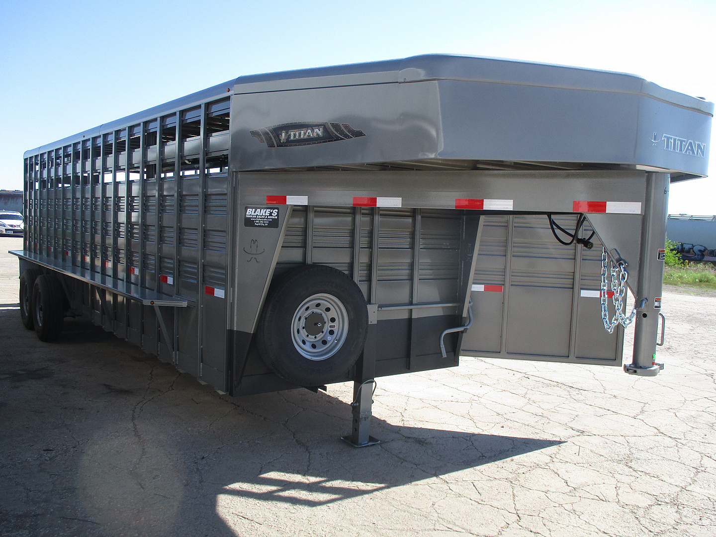 New 2026 Titan Trailer Standard Stock Stock / Stock Combo Trailer 6'8 X 24