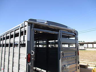 New 2026 Titan Trailer Standard Stock Stock / Stock Combo Trailer 6'8 X 24
