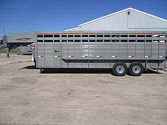 New 2026 Titan Trailer Standard Stock Stock / Stock Combo Trailer 6'8 X 24