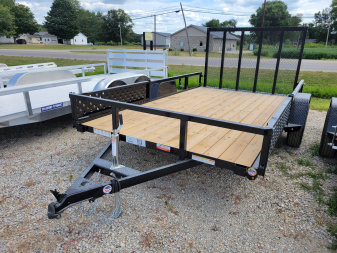 New 2026 Sure-Trac 7x12 Tube Top ATV 3k Idler Utility Trailer