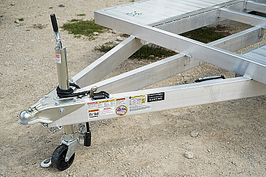 New 2026 R&R Trailers 718CHE Open Center Car Hauler 7K