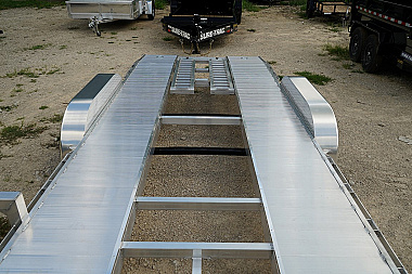 New 2026 R&R Trailers 718CHE Open Center Car Hauler 7K