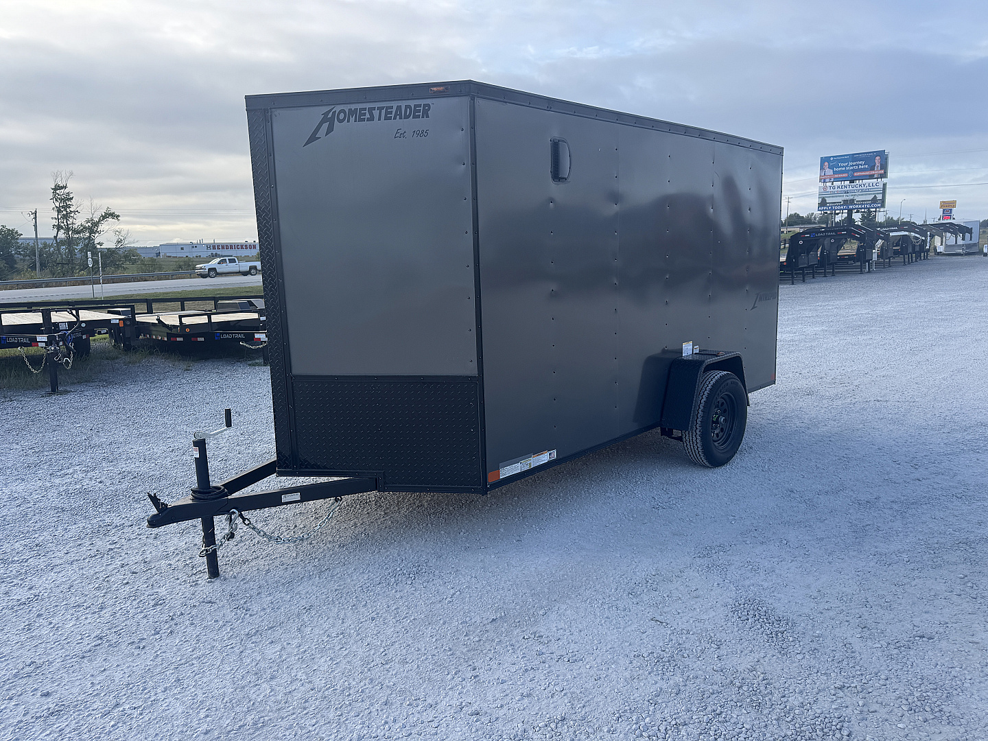 New 2025 Homesteader Trailer 612IS Cargo / Enclosed Trailer