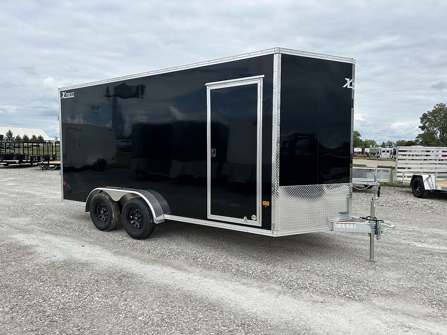 New 2026 Xpress Trailer Group 7'4"x16' Aluminum Cargo / Enclosed Trailer
