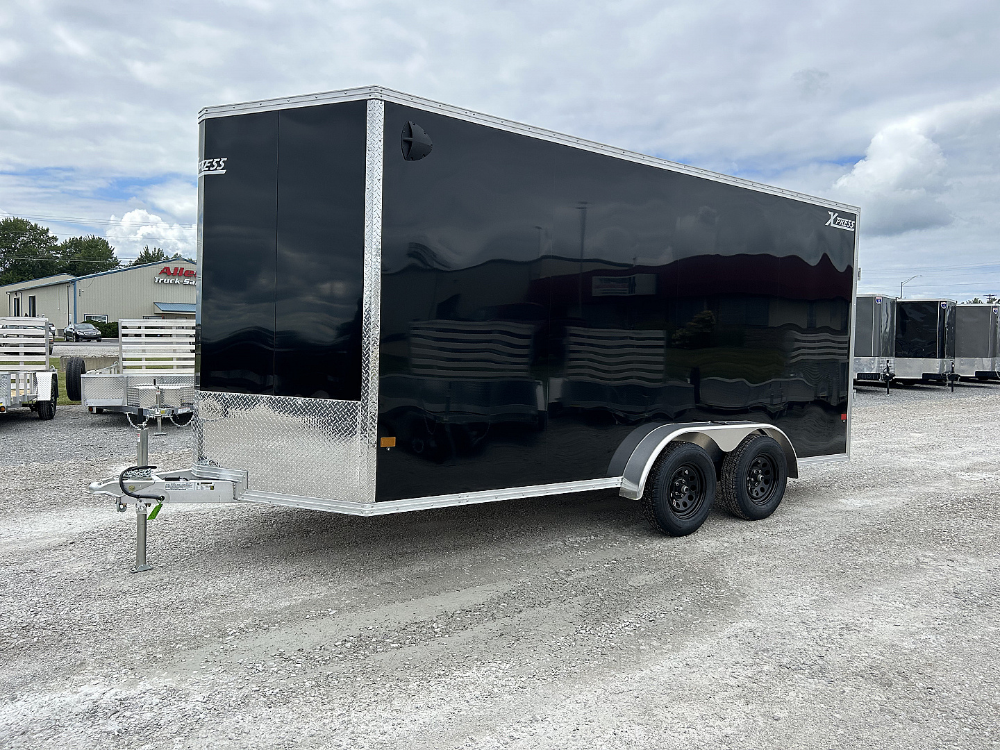 New 2026 Xpress Trailer Group 7'4"x16' Aluminum Cargo / Enclosed Trailer