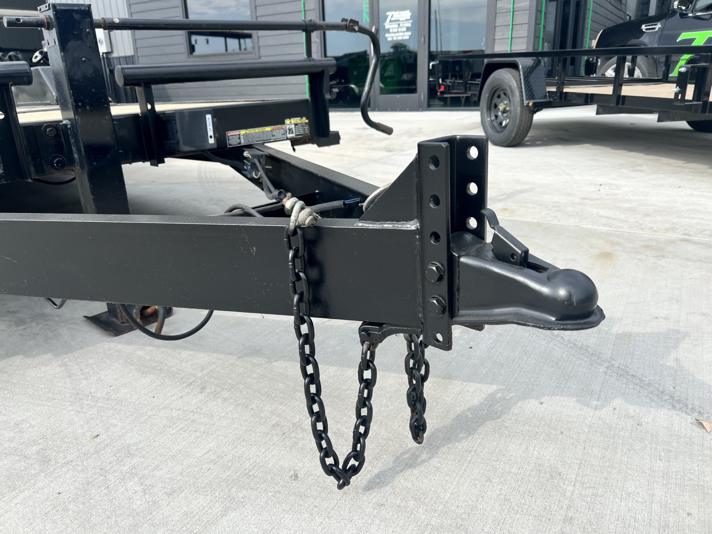 Used 2018 Doo Little 22 ft = 16 ft Tilt + 6 ft flat Gravity Tilt Heavy Duty 14K Trailer