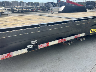 Used 2018 Doo Little 22 ft = 16 ft Tilt + 6 ft flat Gravity Tilt Heavy Duty 14K Trailer