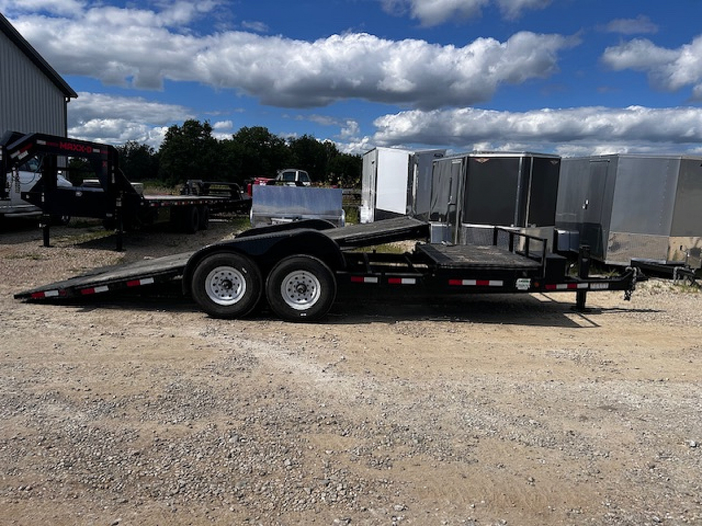 Used 2009 Other 80"X20' CASCADE CUSTOM GRAVITY TILT 14K 16 PLY TIRES LIKE NEW!! Equipment Trailer
