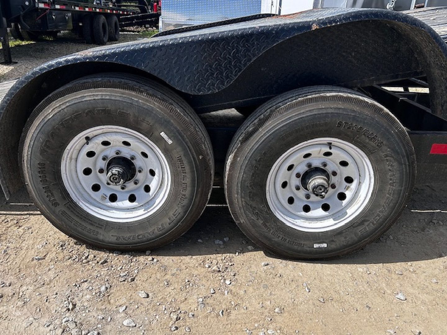 Used 2009 Other 80"X20' CASCADE CUSTOM GRAVITY TILT 14K 16 PLY TIRES LIKE NEW!! Equipment Trailer