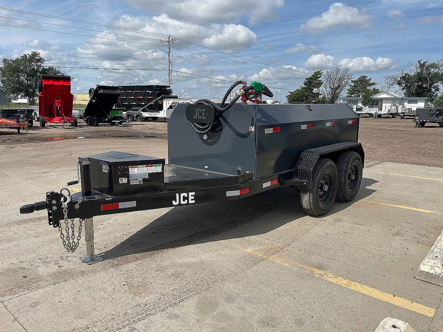 New 2025 JCE 990 Fuel Trailer