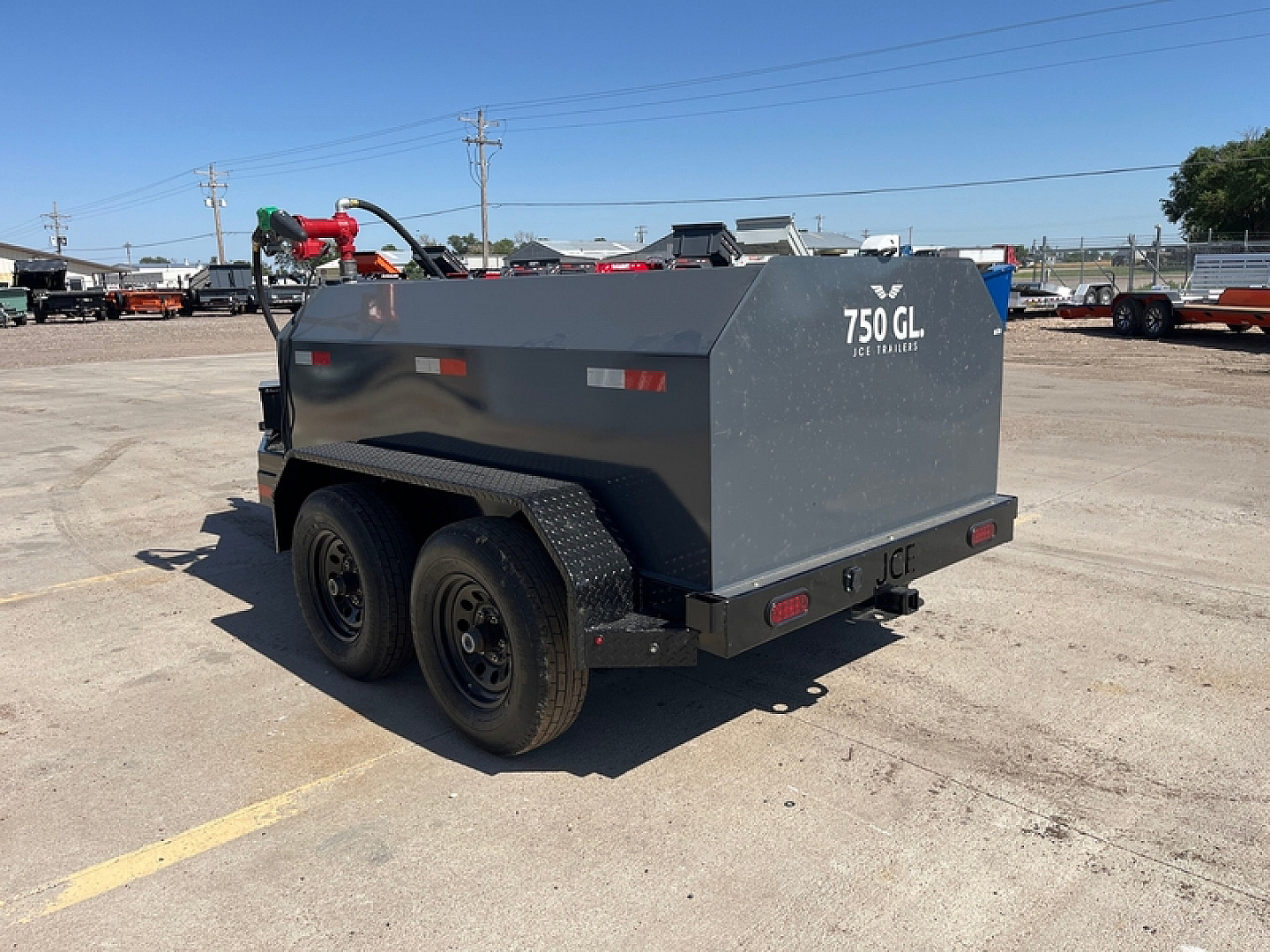 New 2025 JCE 750 Fuel Trailer