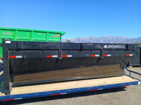 New 2026 Iron Bull RB8316BLACK Dump Bin