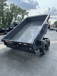 New 2025 Lamar Trailers 83"x14'DT-14K Telescopic Dump Trailer
