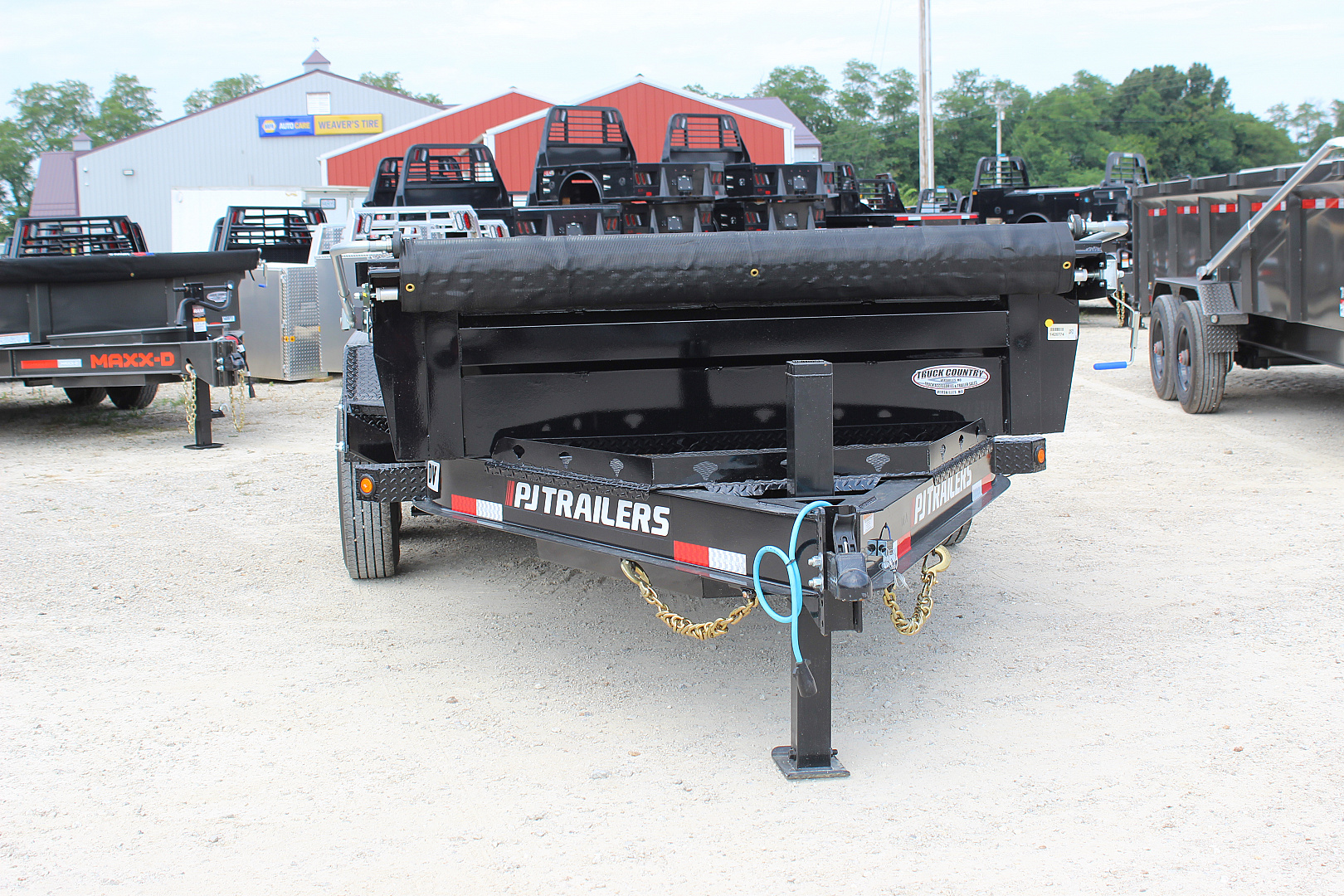 New 2026 PJ Trailers DV 14' BP Dump Trailer