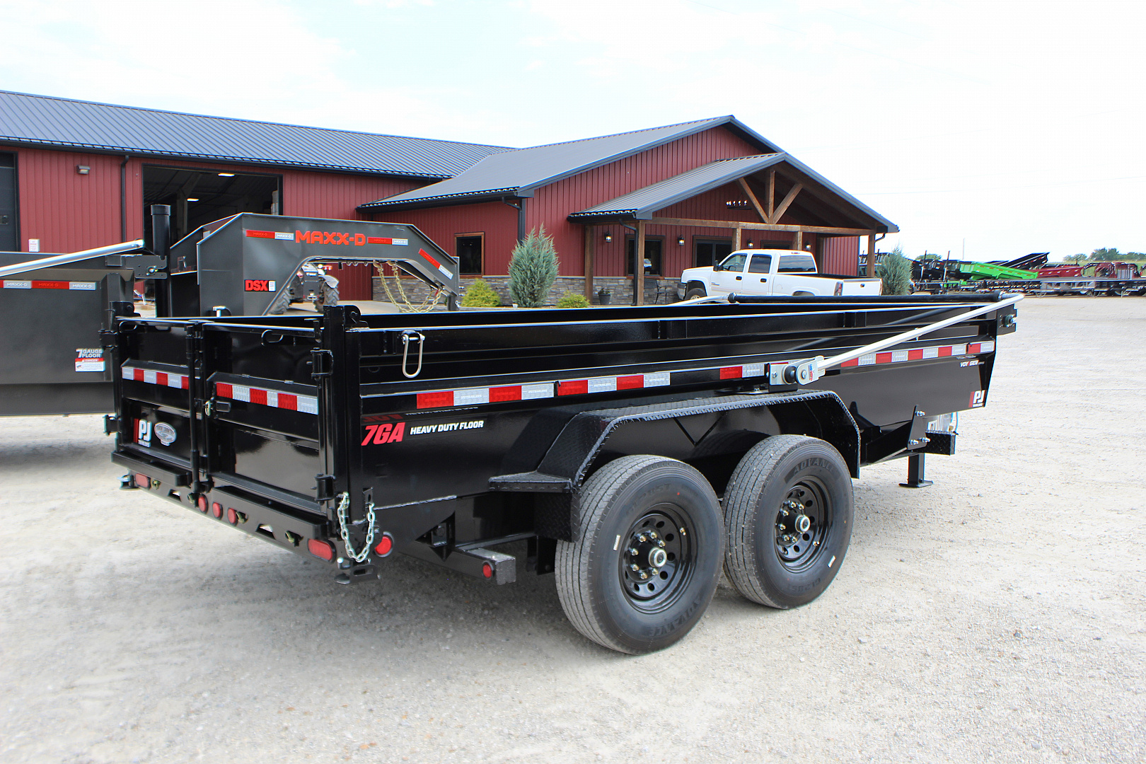 New 2026 PJ Trailers DV 14' BP Dump Trailer