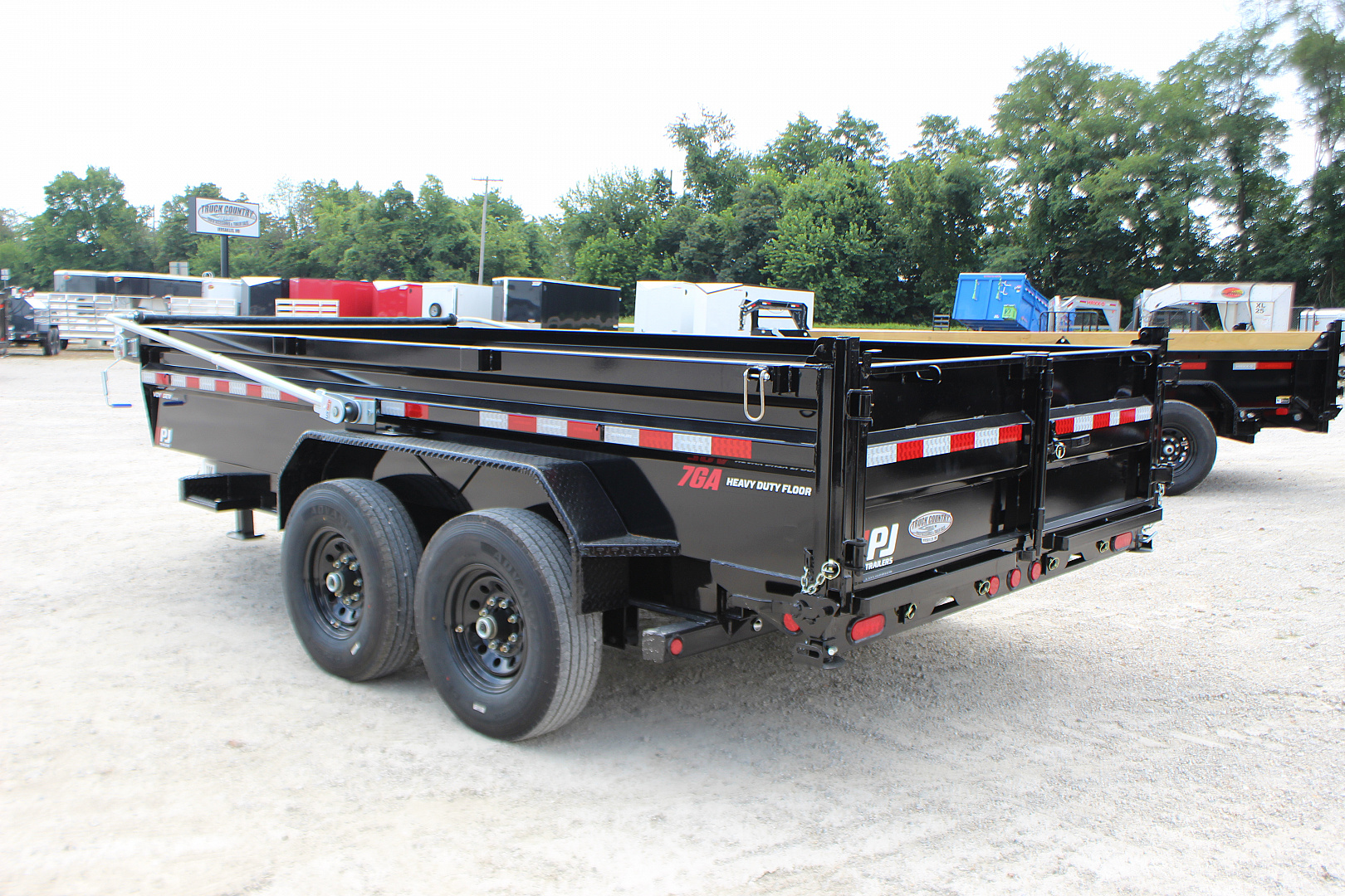 New 2026 PJ Trailers DV 14' BP Dump Trailer