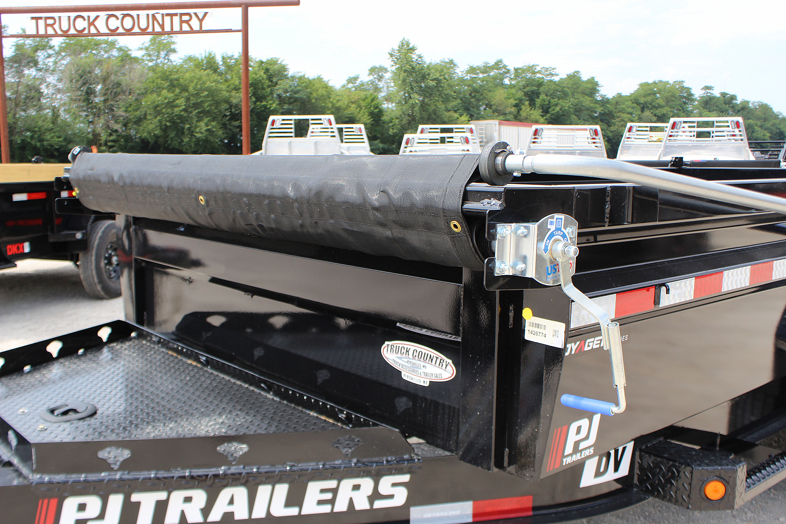 New 2026 PJ Trailers DV 14' BP Dump Trailer