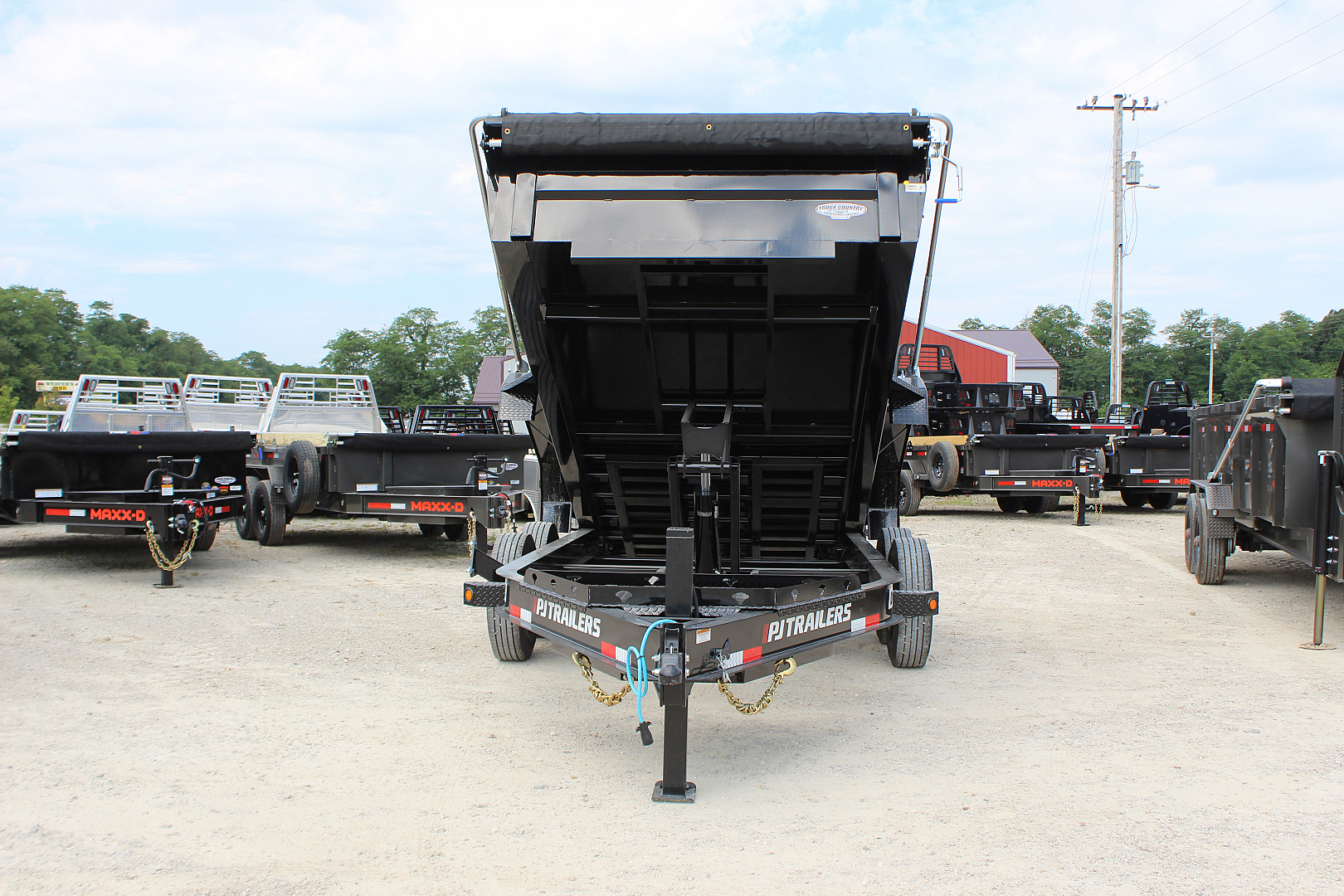 New 2026 PJ Trailers DV 14' BP Dump Trailer