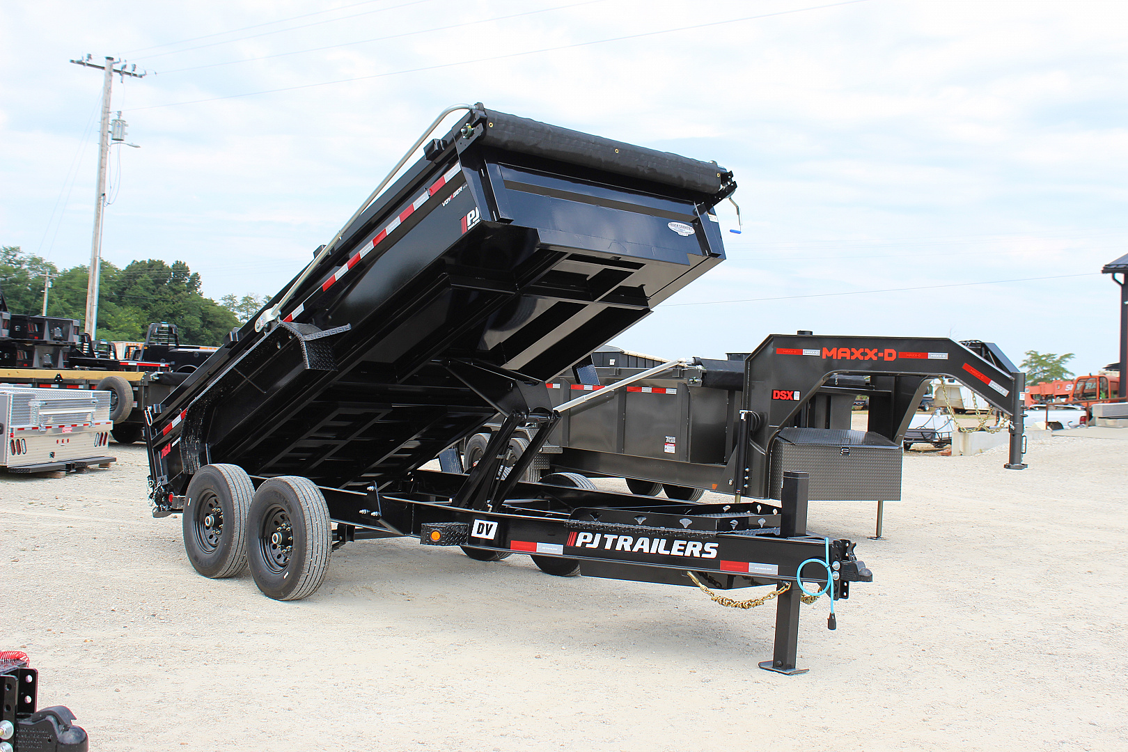 New 2026 PJ Trailers DV 14' BP Dump Trailer
