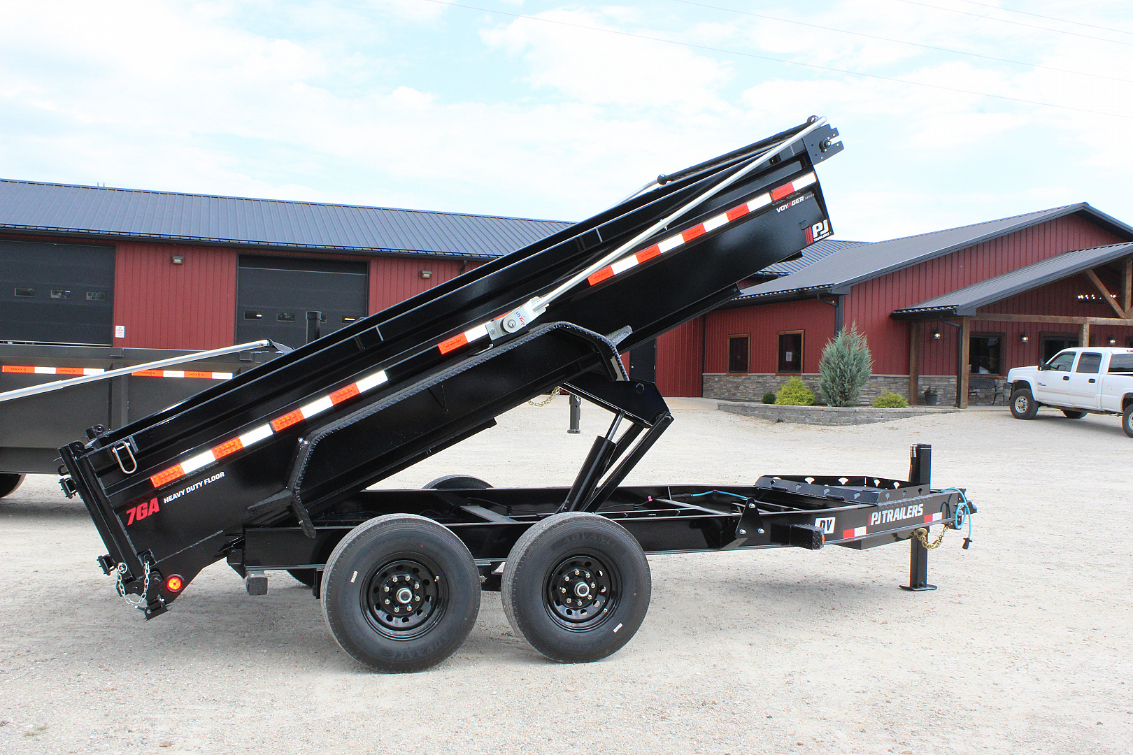 New 2026 PJ Trailers DV 14' BP Dump Trailer