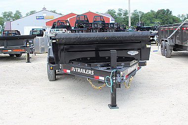 New 2026 PJ Trailers DV 14' BP Dump Trailer
