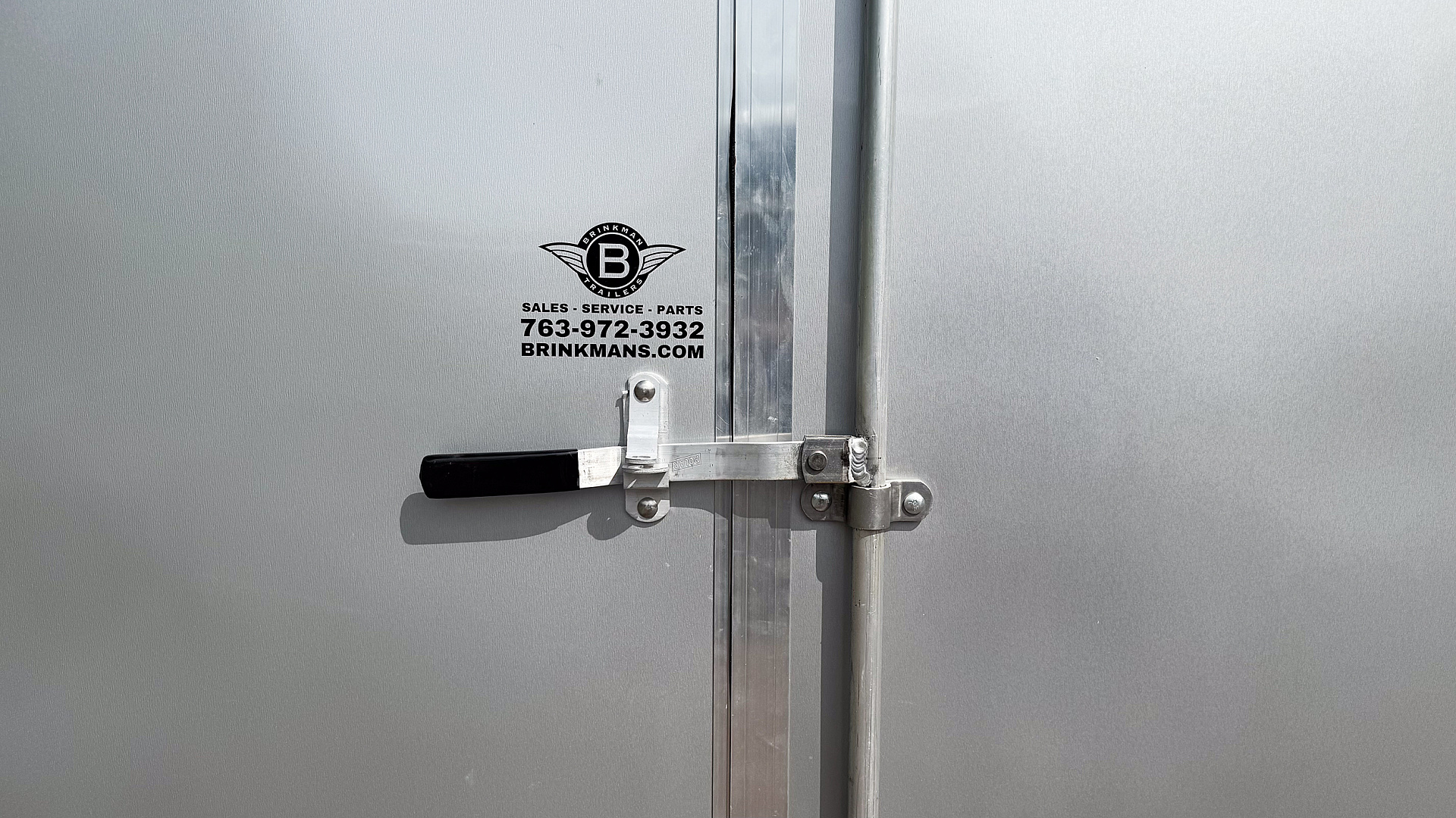 New Lightning 6x12 Enclosed Cargo Trailer - Double Doors!