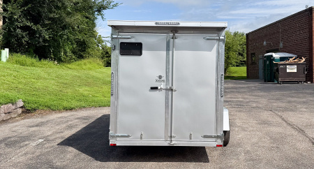New Lightning 6x12 Enclosed Cargo Trailer - Double Doors!