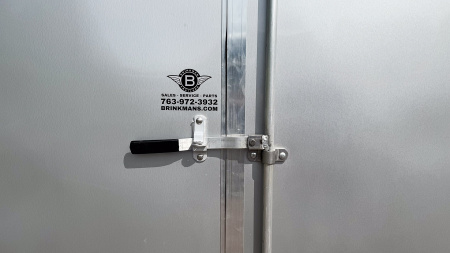 New Lightning 6x12 Enclosed Cargo Trailer - Double Doors!