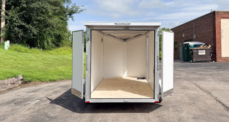 New Lightning 6x12 Enclosed Cargo Trailer - Double Doors!