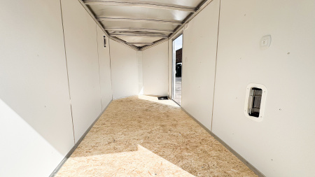 New Lightning 6x12 Enclosed Cargo Trailer - Double Doors!