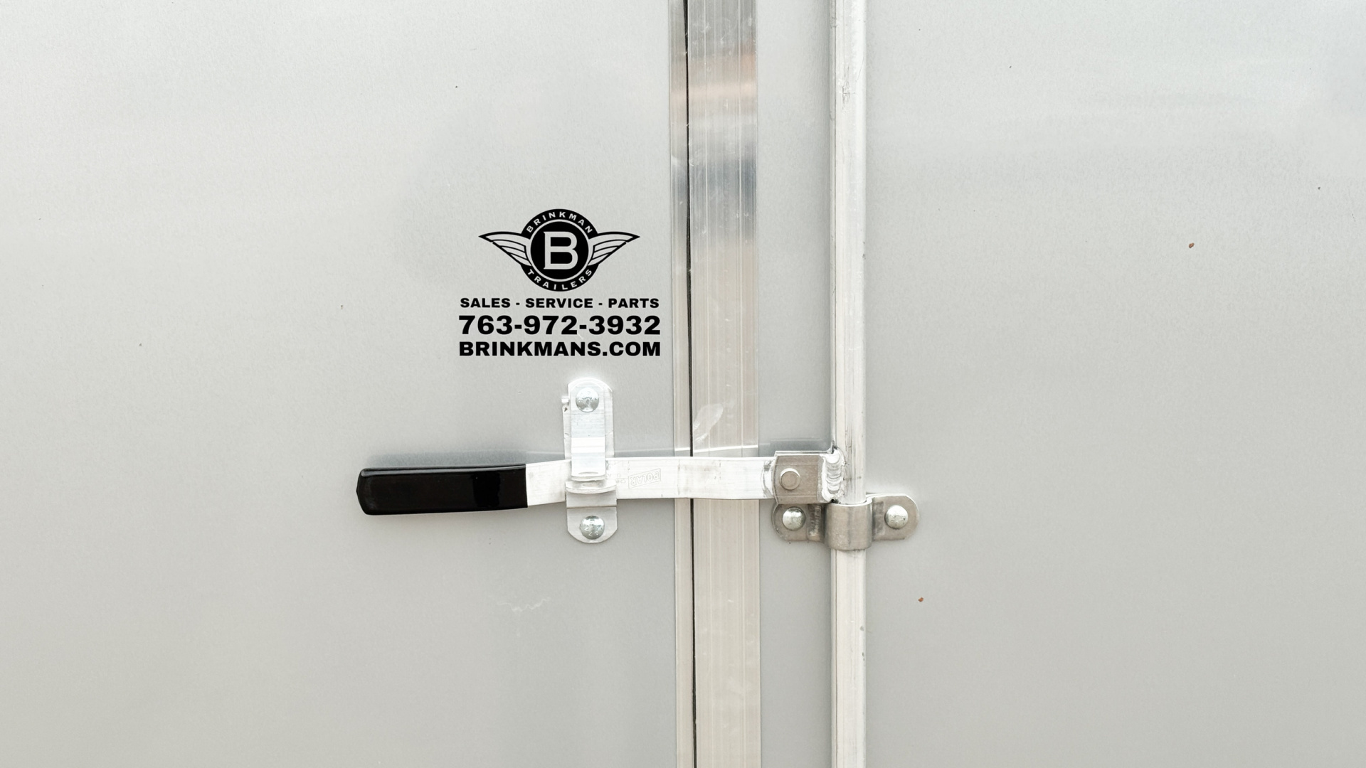 New Lightning 6x12 Enclosed Aluminum Cargo Trailer Double Doors!