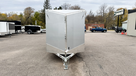 New Lightning 6x12 Enclosed Aluminum Cargo Trailer Double Doors!